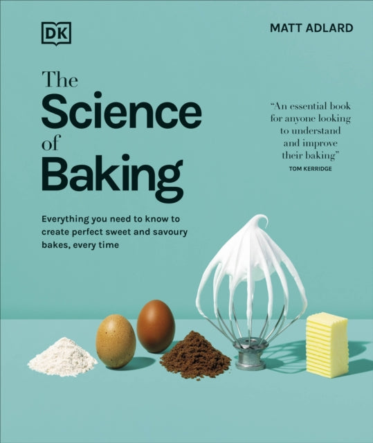 The Science of Baking cookbook cover by Matt Adlard