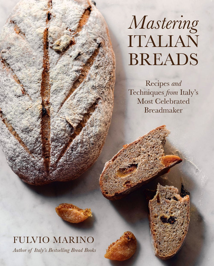 Mastering Italian Breads: Recipes and Techniques from Italy's Most Celebrated Breadmaker cookbook cover by Fulvio Marino