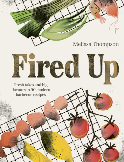 Fired Up cookbook cover by Melissa Thompson