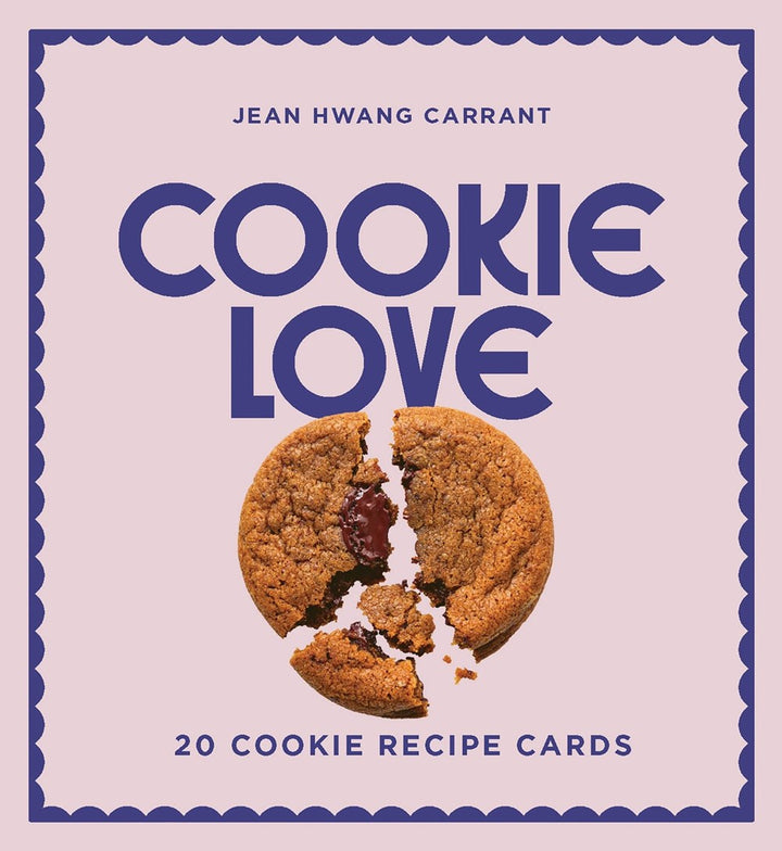 Cookie Love: 20 Cookie Recipe Cards cookbook cover by Jean Hwang Carrant